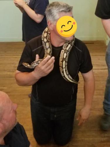 Snake Birthday Party in Sheffield Mills, Nova Scotia