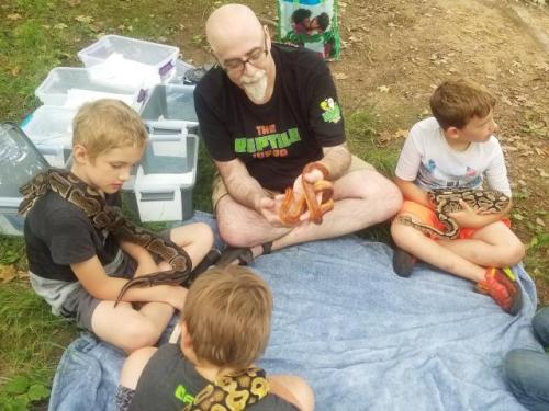 Snake/Reptile Birthday Party in Kentville, Nova Scotia