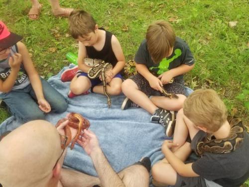 Snake/Reptile Birthday Party in Kentville, Nova Scotia