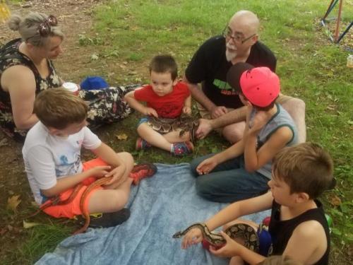 Snake/Reptile Birthday Party in Kentville, Nova Scotia