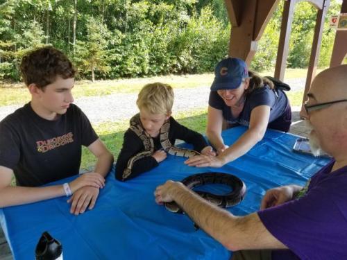 Snake/Reptile Birthday in Port Williams, Nova Scotia