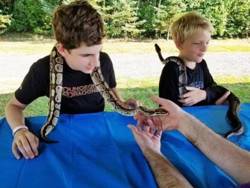 Snake/Reptile Birthday in Port Williams, Nova Scotia