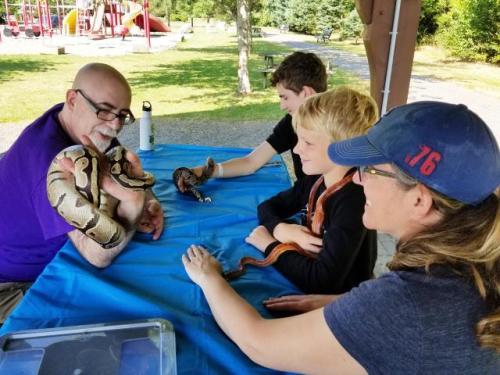 Snake/Reptile Birthday in Port Williams, Nova Scotia