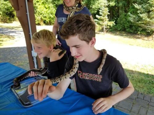 Snake/Reptile Birthday in Port Williams, Nova Scotia