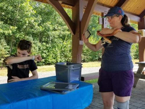 Snake/Reptile Birthday in Port Williams, Nova Scotia