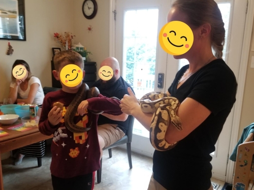 Eastern Passage Snake/ Reptile Birthday party