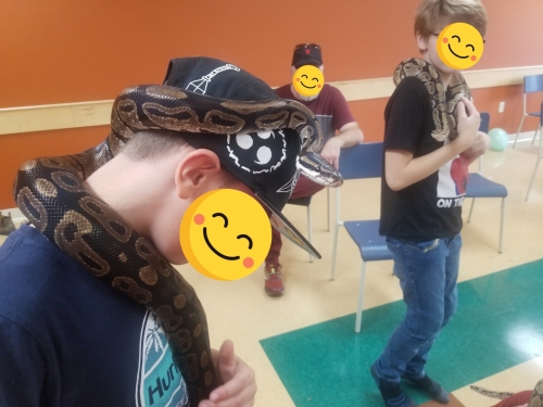 November 2022 Snake Birthday Party in New Minas