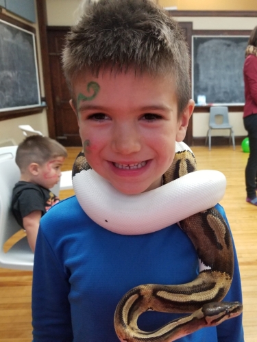 Dartmouth HRM Snake Reptile Birthday Party!