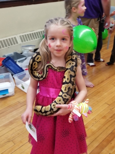 Dartmouth HRM Snake Reptile Birthday Party!