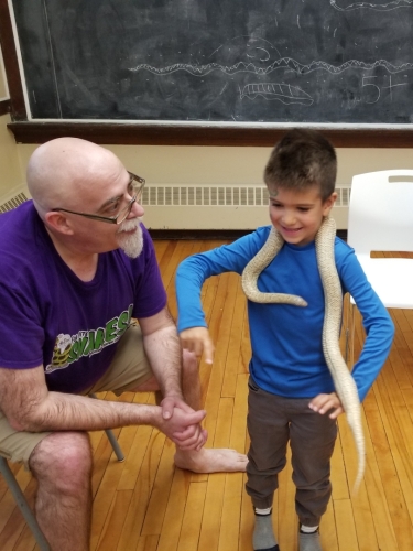 Dartmouth HRM Snake Reptile Birthday Party!