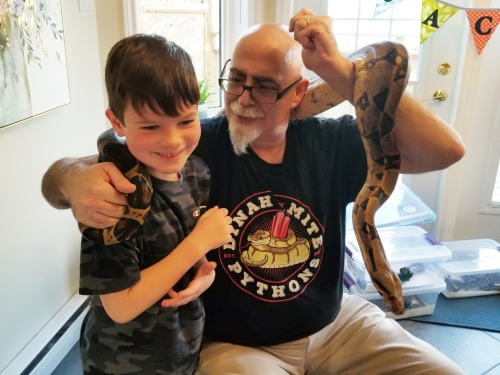 Snake Reptile Birthday Party in Dartmouth, Nova Scotia 20221119 135315