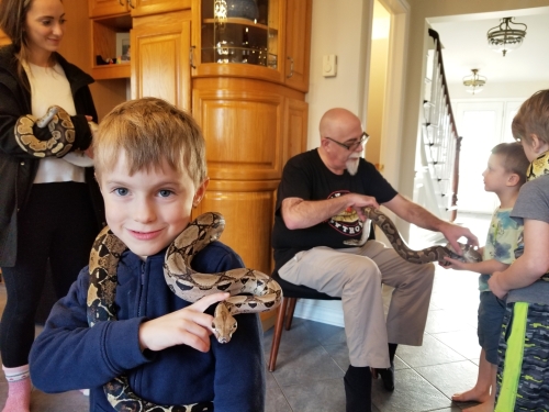 Snake Reptile Birthday Party in Dartmouth, Nova Scotia 20221119 140706