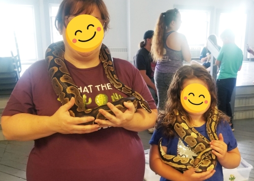 Snakes at Macdonald Museum in Middleton 20230708 110114