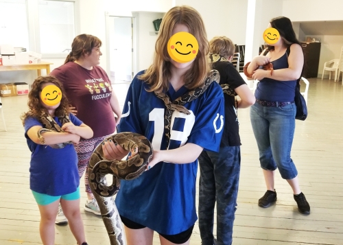 Snakes at Macdonald Museum in Middleton 20230708 111516